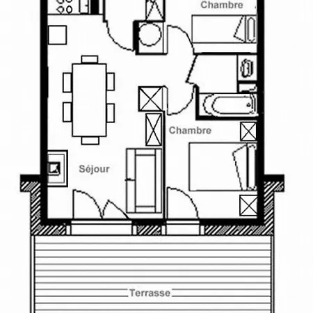 Spacieux, Aux Pieds, Terrasse Ensoleillee Et Parking Prive - Fr-1-344-886 *